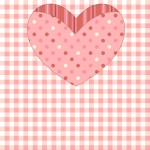 Background Scrapbook Pink Heart