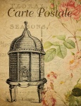 Beehive Vintage French Postcard