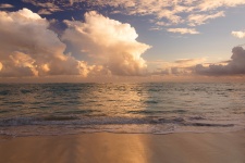 Caribbean Beach In Morning