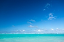 Caribbean Sea And Sky