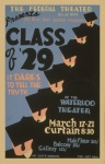Class Of 29 Vintage Poster