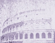 Colosseum Blue Purple