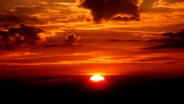Flaming Sunset