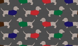 Dachshund Dog Wallpaper Pattern