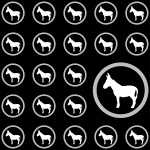 Donkey Wallpaper Pattern