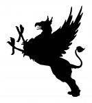 Griffin Silhouette Clipart
