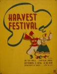 Harvest Festival Vintage Poster