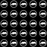 Rhino Wallpaper Pattern