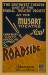 Roadside Vintage Comedy Poster