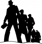 Silhouette Workers