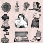 Vintage Accessories Illustration