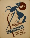 Vintage Kids Art Poster