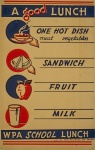 Vintage Lunch Poster
