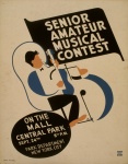 Vintage Music Contest Poster