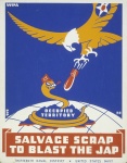 Vintage Scrap Salvage Poster
