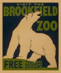 Vintage Zoo Poster
