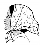 Woman In Headscarf