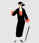 Woman Of Fashion 1920s