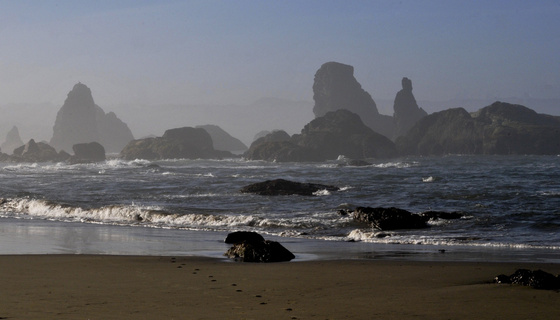 rocky Shore of Oregon