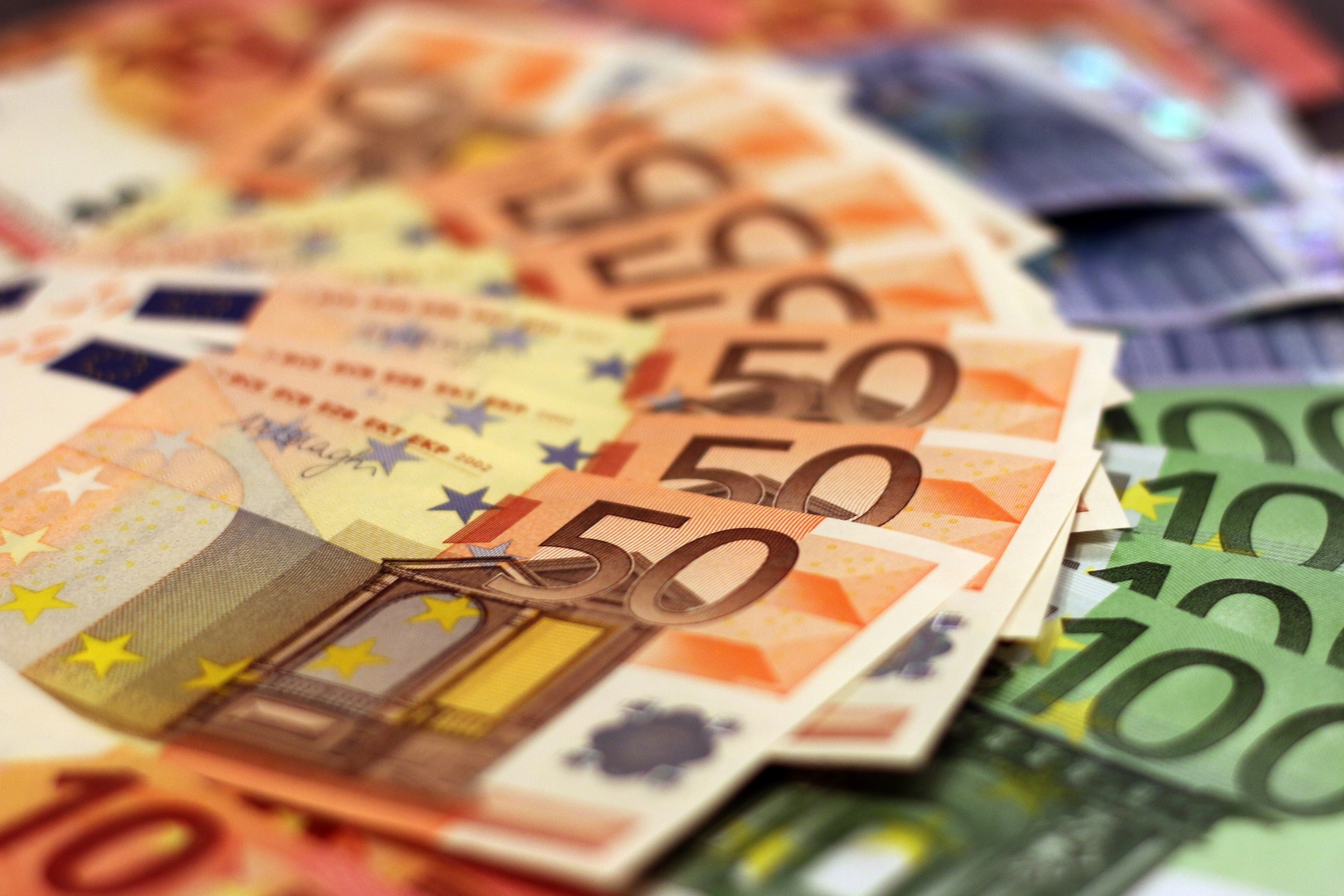 Banknotes, Euros