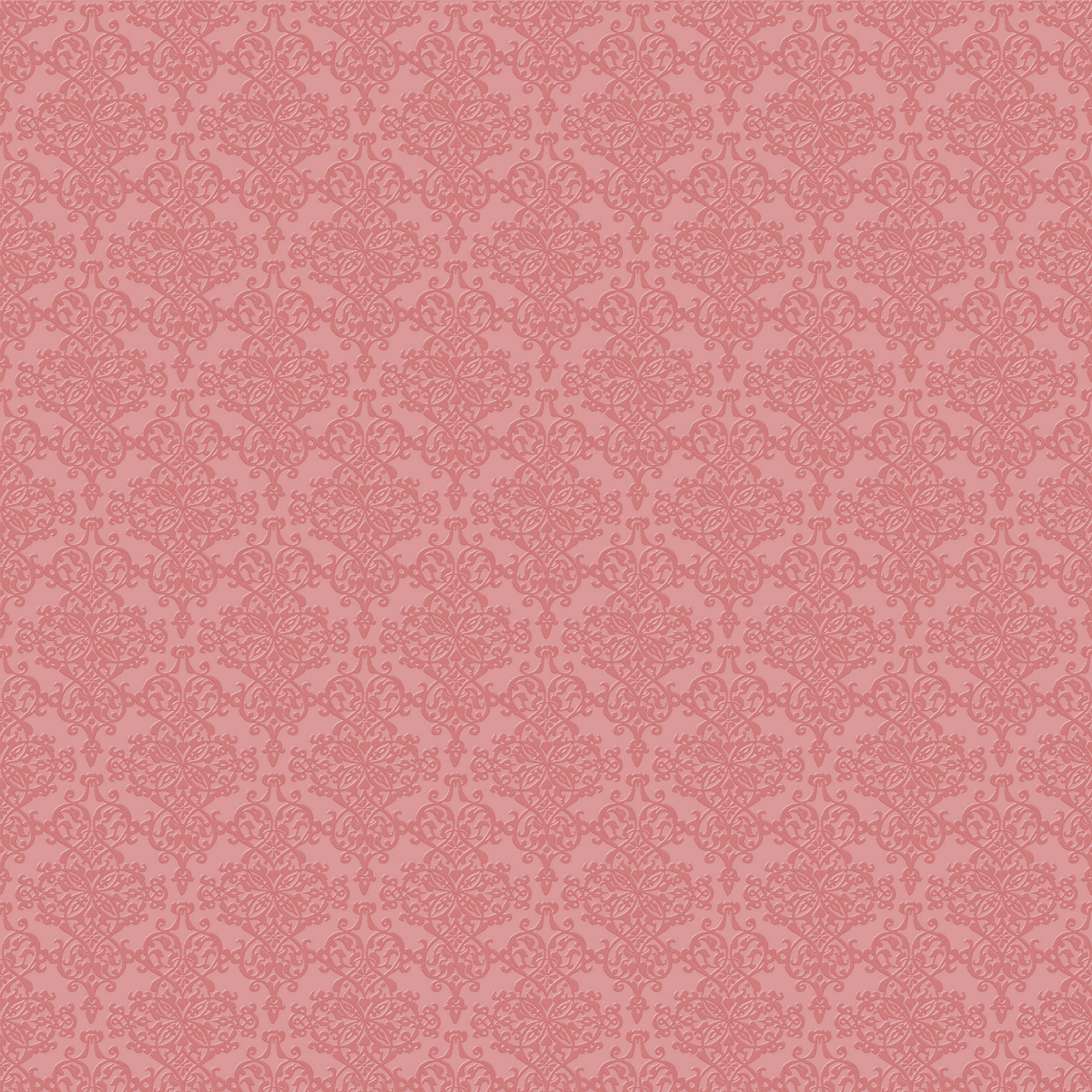 Rose pink damask pattern wallpaper background