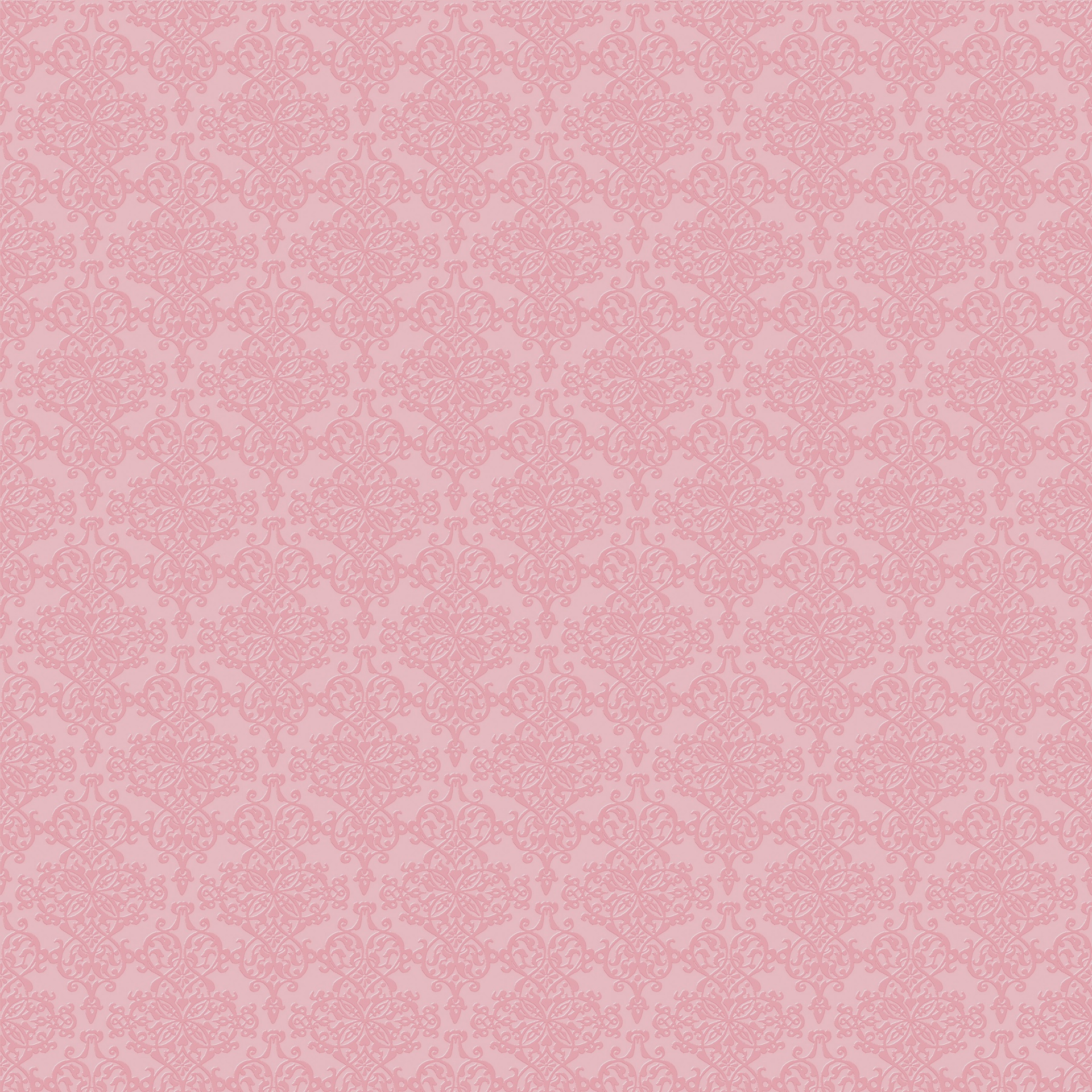 Dusky rose pink damask pattern wallpaper background