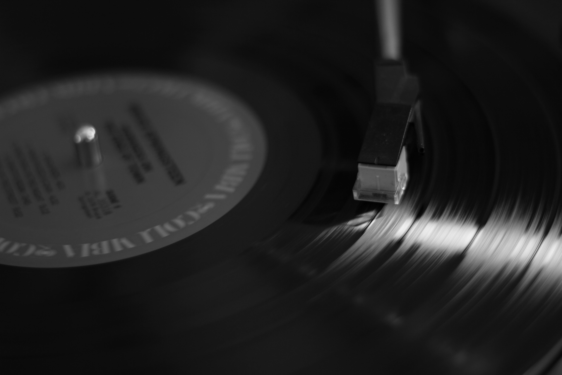 Wallpaper, Background, Image, Painted Paper, Tapestry, black and white Picture Frame, Turntable, ancient, Play the Music