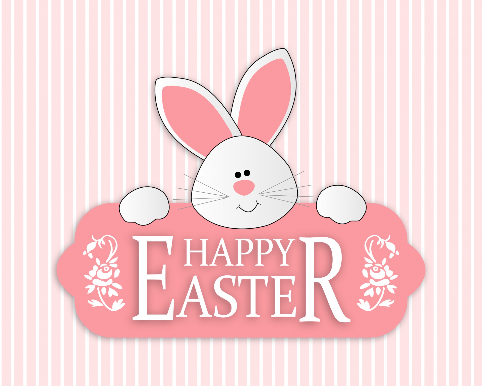Easter Rabbit Cute Card