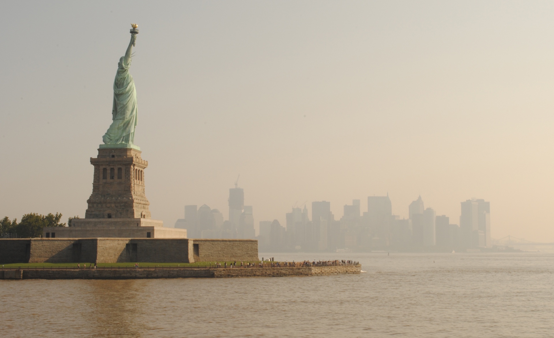 Statue Of Liberty, NY Background