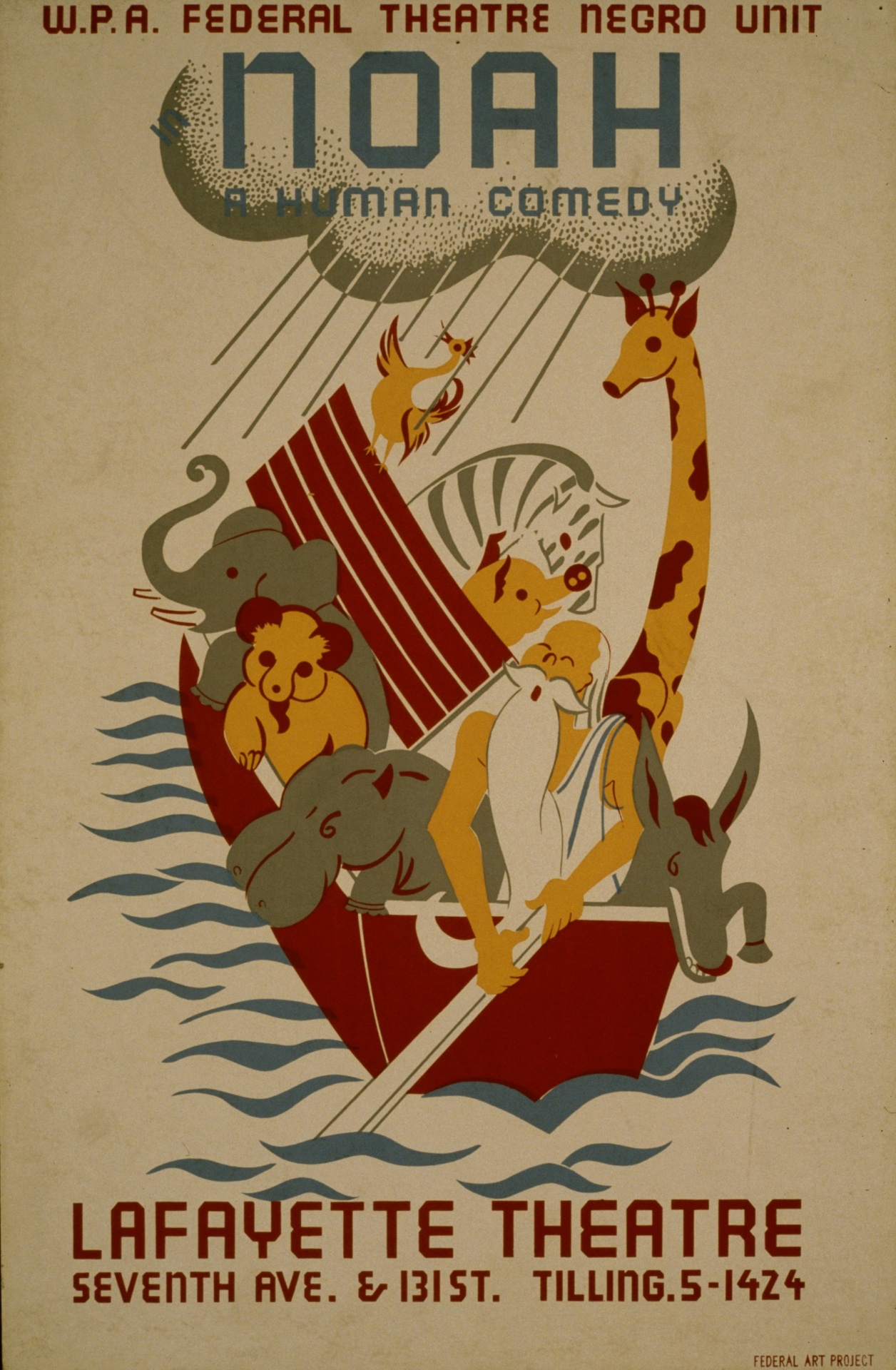 Vintage Noah Poster