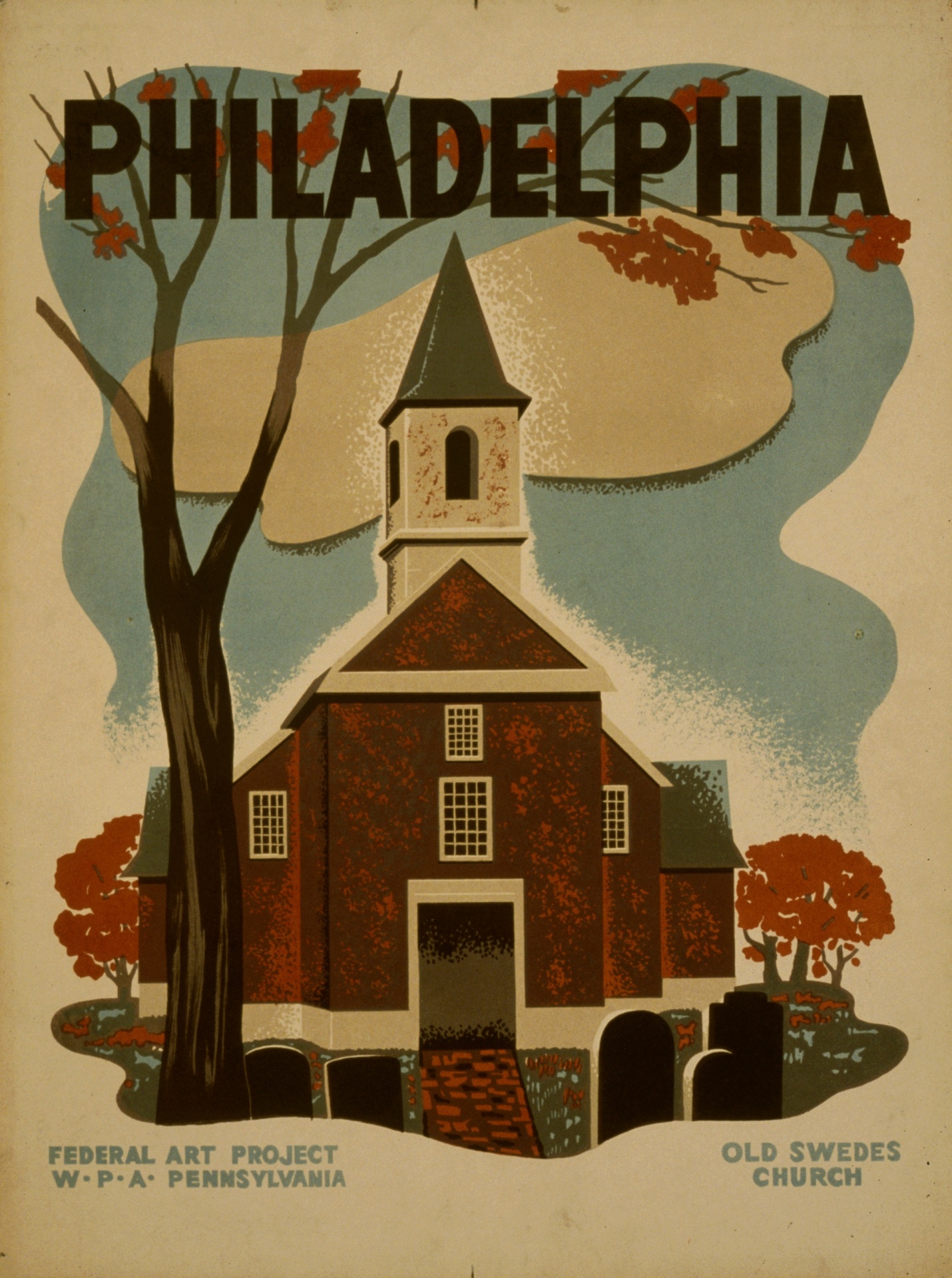 Vintage Philadelphia Poster