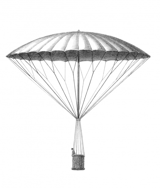 Balon cu aer cald Vintage desen Poza gratuite - Public Domain Pictures