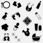 Baby Accessories And Symbols