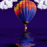 Balloon In The Water