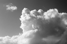 Black And White Clouds