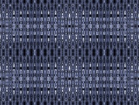 Blue Distorted Wave Pattern