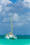 Catamaran In Caribbean