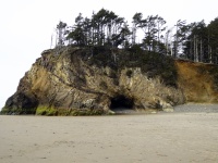 Cave At The Beach