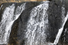 Close Up Of Waterfall