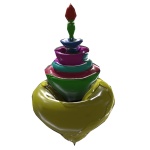 Color Spinning Top