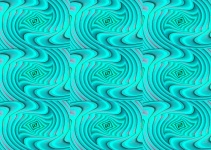Diamond Twist In Aqua Wallpaper