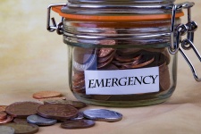 Financial Concept, Emergency