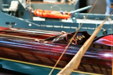 Glossy Model Racing Boat