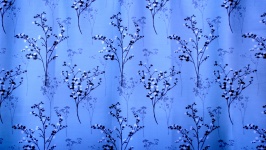 Lilac Curtains Background