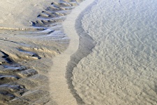 Ocean Sand Patterns Background
