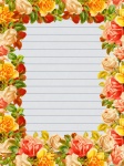 Roses Paper Stationery