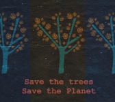 Save the trees ,the planet