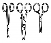 Scissors Clipart Illustration