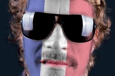 The French Flag On The Face