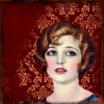Vintage 1920 Lady Flapper Collage